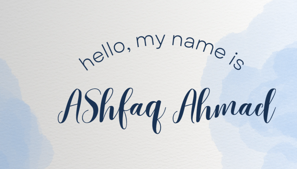 Ashfaq Ahmad Owner of GOODWILL TRADEMARK & PATENT SERVICES